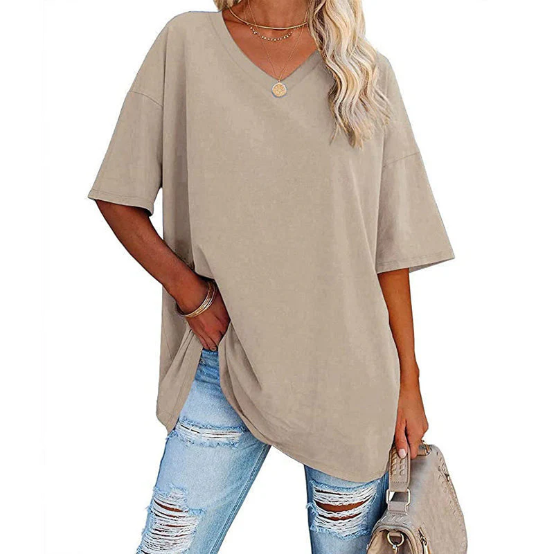 Ladies V-Neck T-Shirt - Image 22