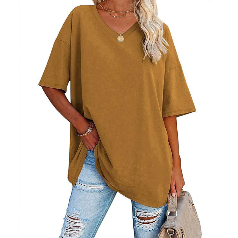 Ladies V-Neck T-Shirt - Image 23