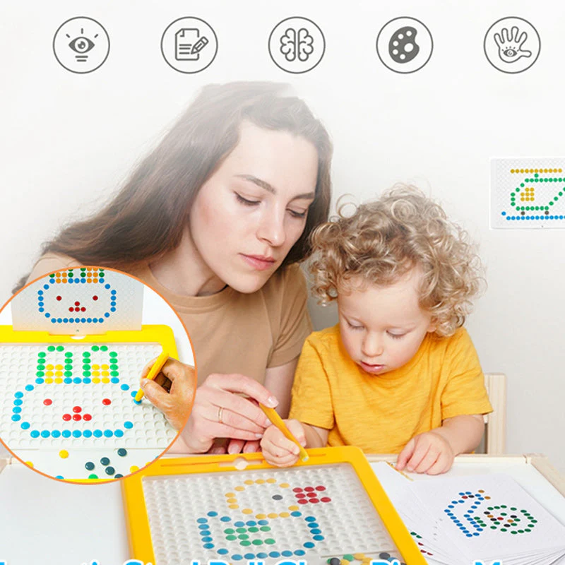 Large Magnetic Drawing Pad for Kids - Image 3