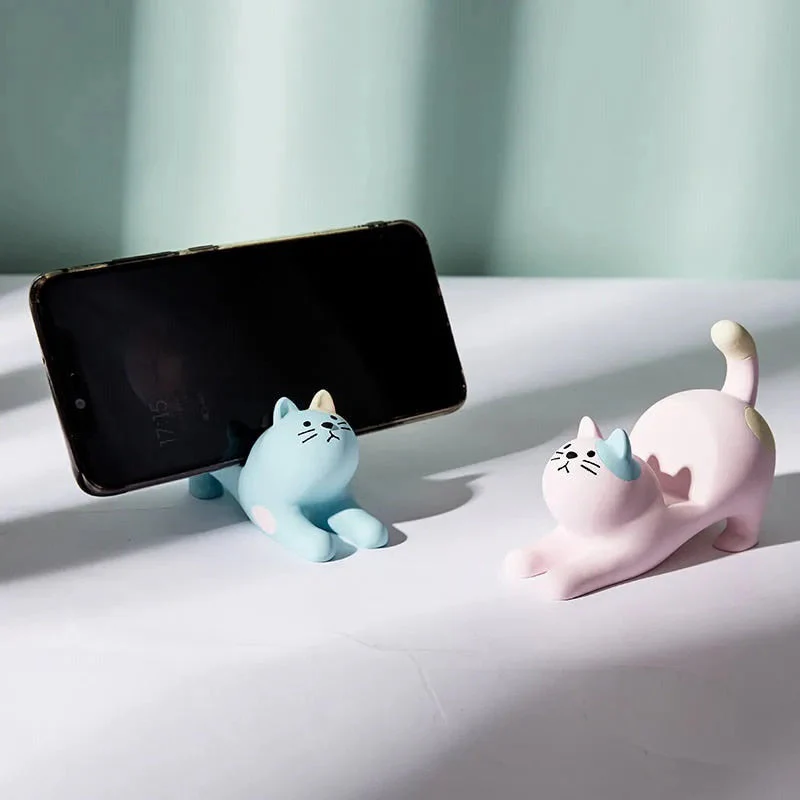 Lazy Cat Phone Stand Holder - Image 2