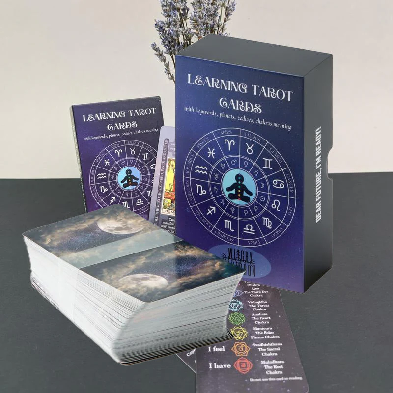 Learning Tarot Cards Deck With Meanings On Them - Image 10