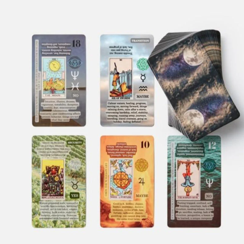 Learning Tarot Cards Deck With Meanings On Them - Image 3