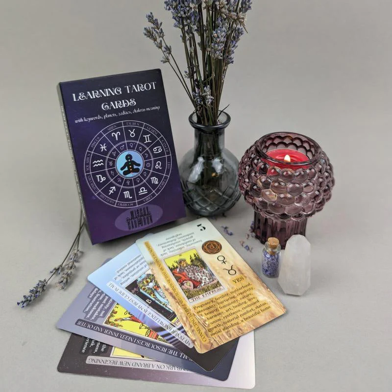 Learning Tarot Cards Deck With Meanings On Them - Image 6
