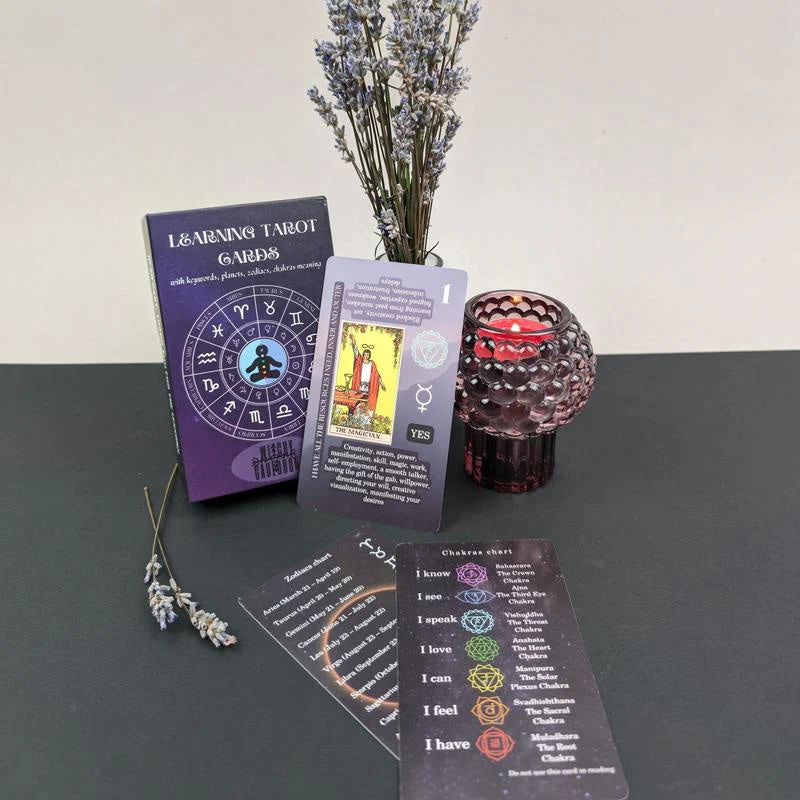 Learning Tarot Cards Deck With Meanings On Them - Image 8