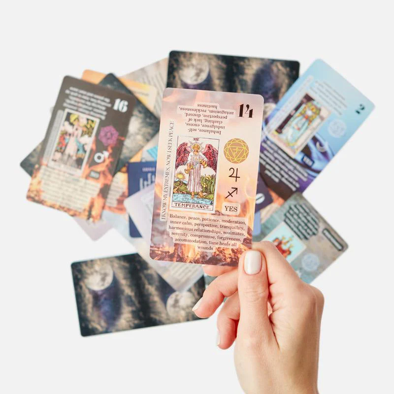 Learning Tarot Cards Deck With Meanings On Them - Image 9