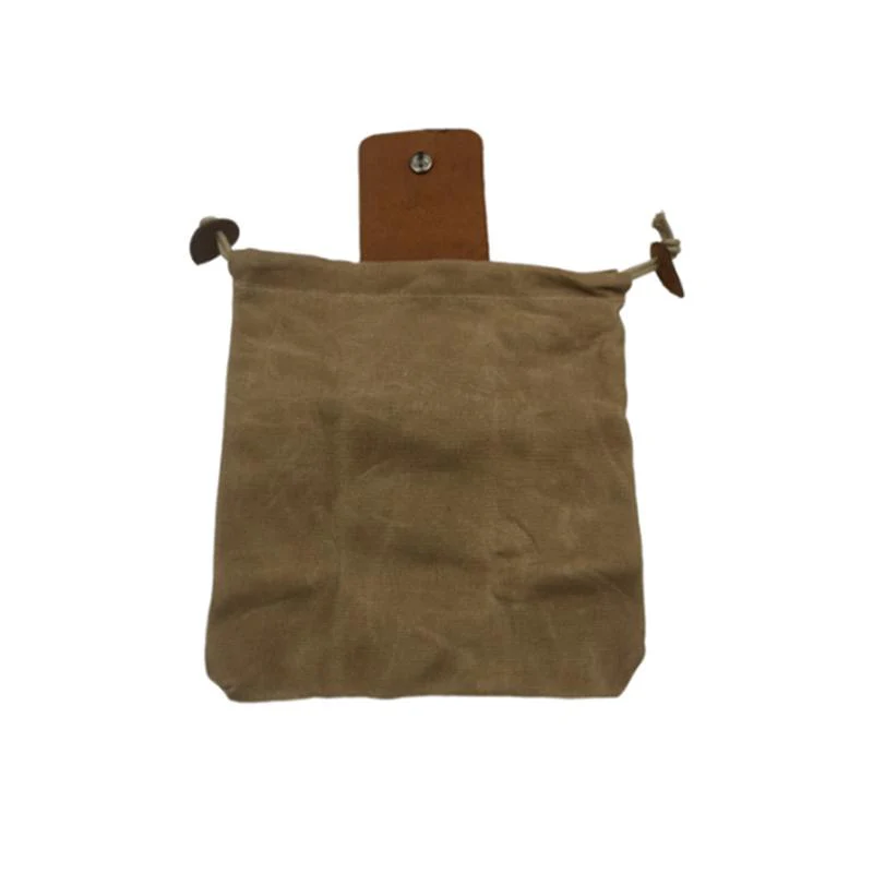 Leather And Canvas Bushcraft Bag - Image 10