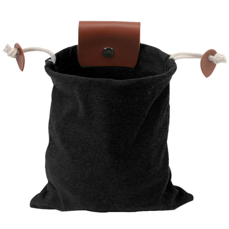 Leather And Canvas Bushcraft Bag - Image 12