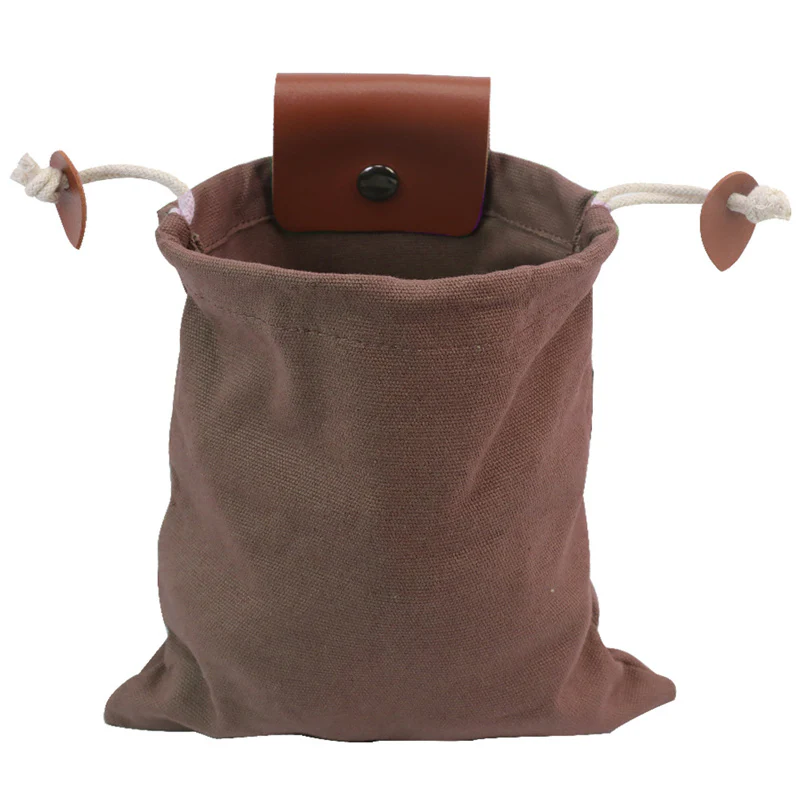 Leather And Canvas Bushcraft Bag - Image 13
