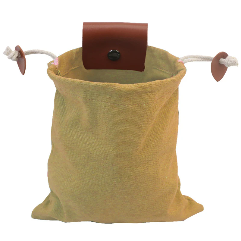 Leather And Canvas Bushcraft Bag - Image 14