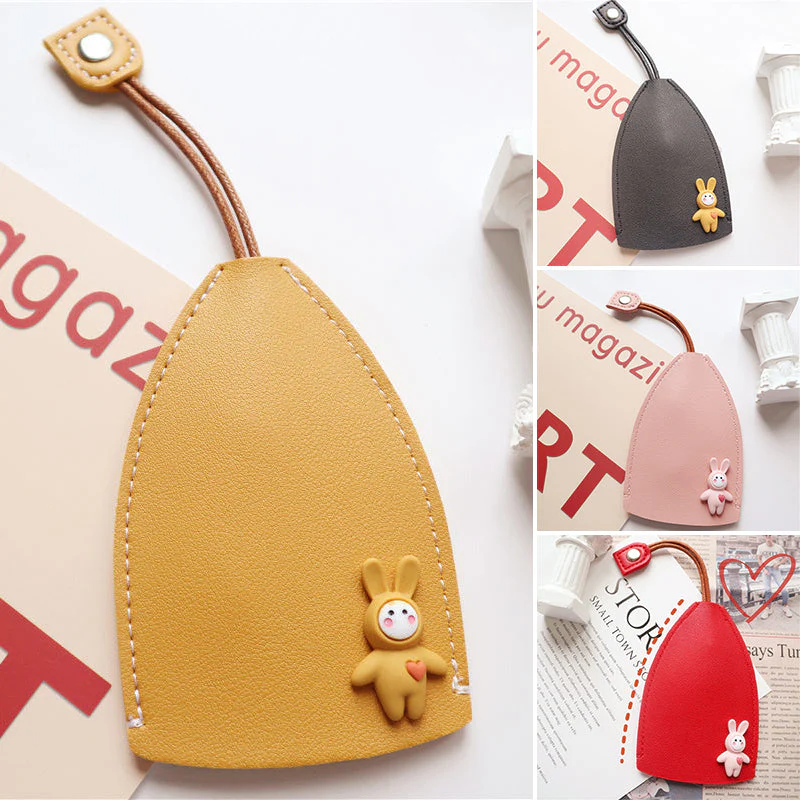 Leather Car Key Case Cover - Image 2