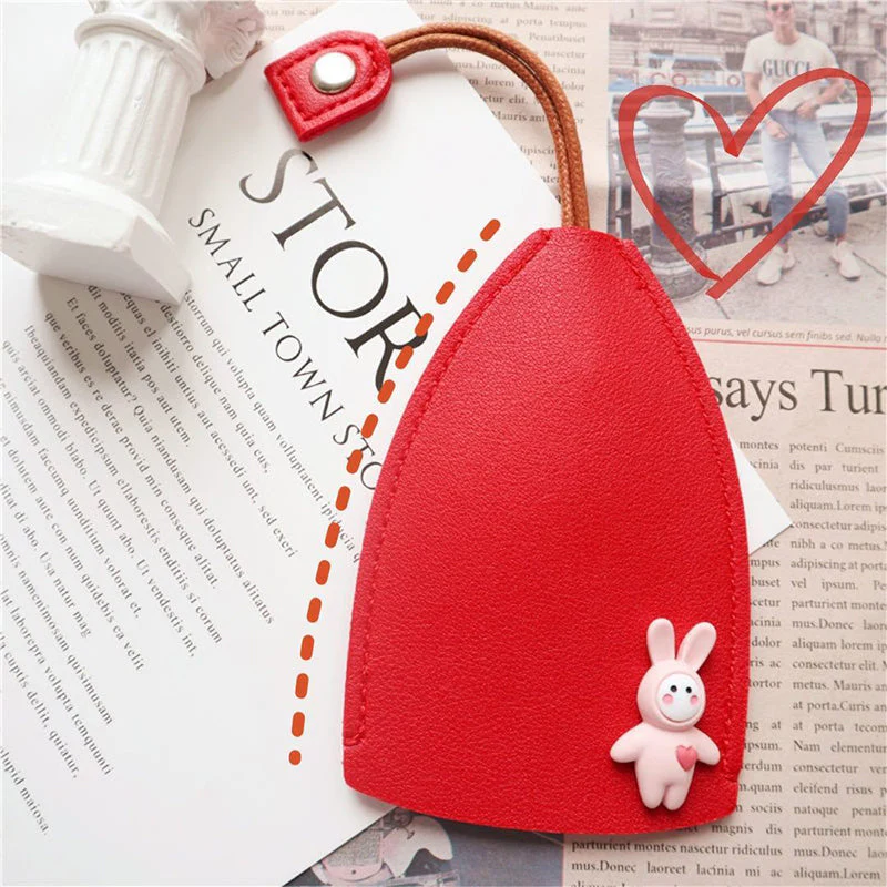 Leather Car Key Case Cover - Image 12