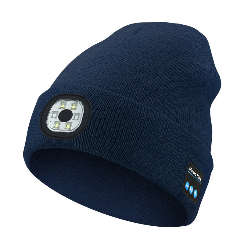 LED Bluetooth Beanie with Detachable Speakers - Image 17