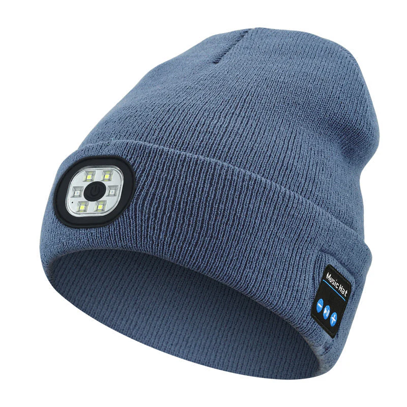 LED Bluetooth Beanie with Detachable Speakers - Image 20
