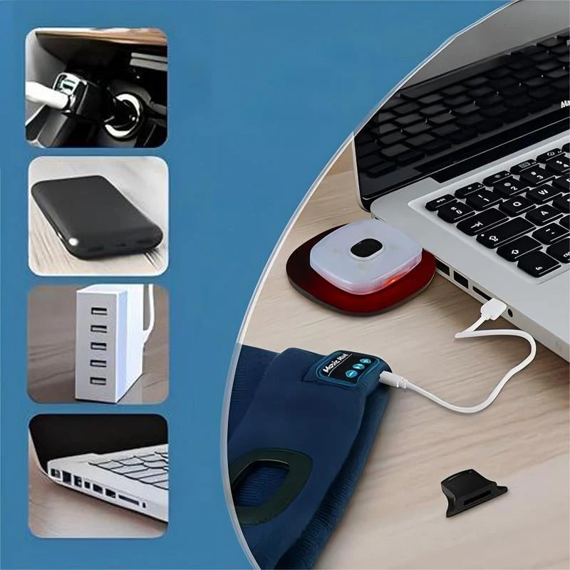 LED Bluetooth Beanie with Detachable Speakers - Image 9