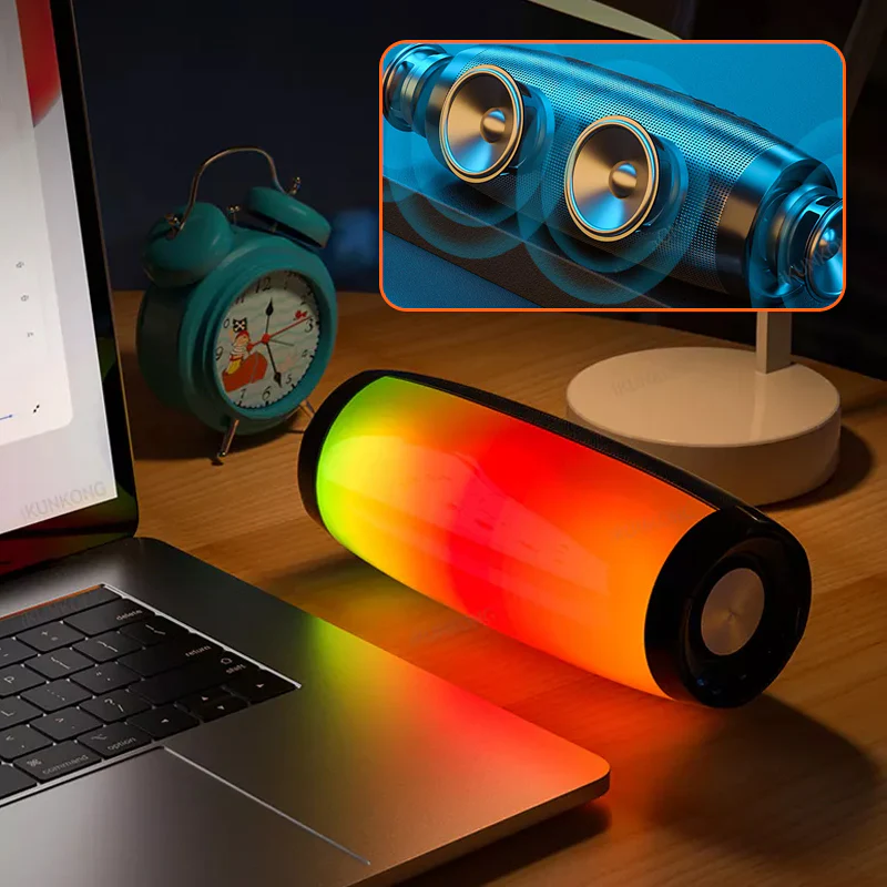 LED Bluetooth Wireless Bass Subwoofer Music Player - Image 8