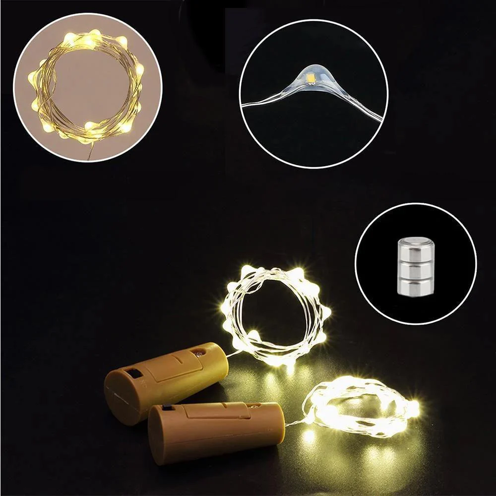 LED bottle light cork night light DIY deco gift - Image 6