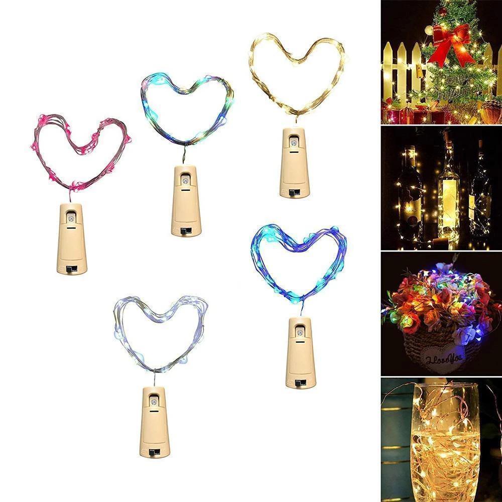 LED bottle light cork night light DIY deco gift - Image 7
