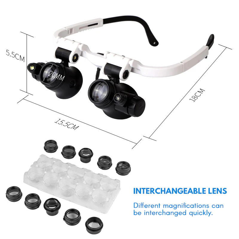 LED Glasses Magnifier - Image 8