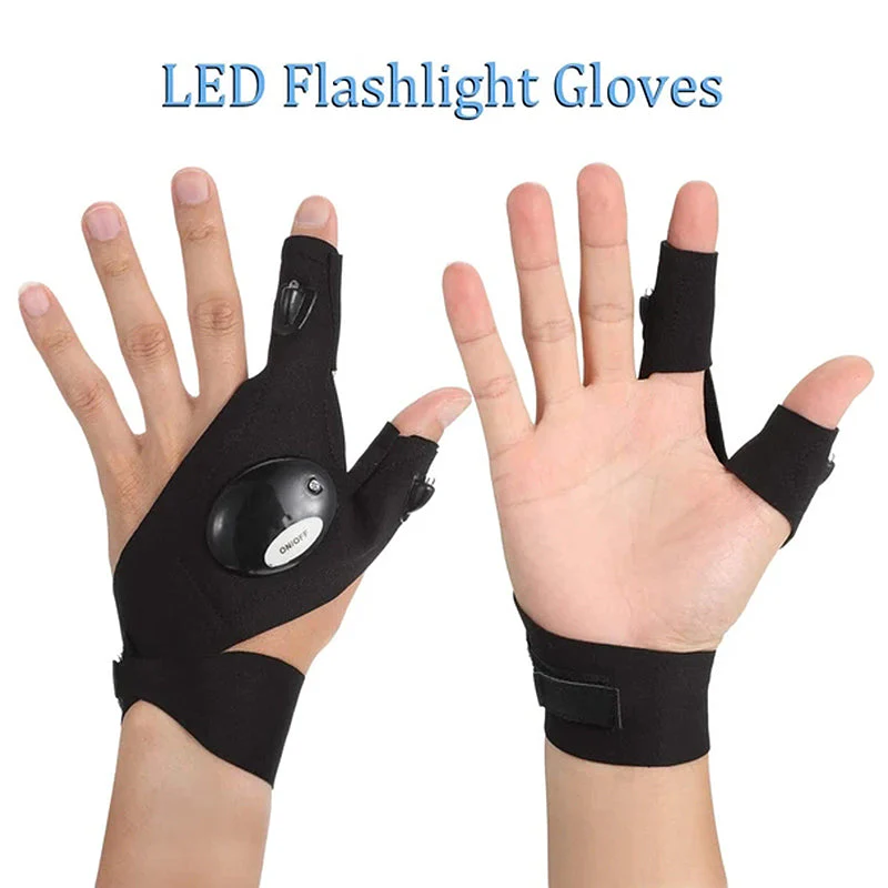 LED Gloves with Waterproof Lights - Image 7