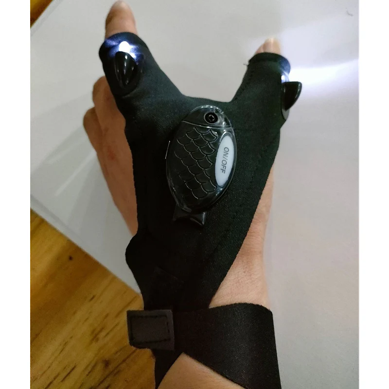 LED Gloves with Waterproof Lights - Image 9