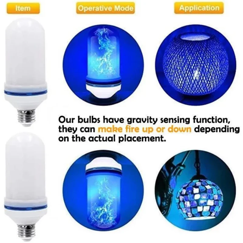 LED Gravity Effect Fire Light - Image 4