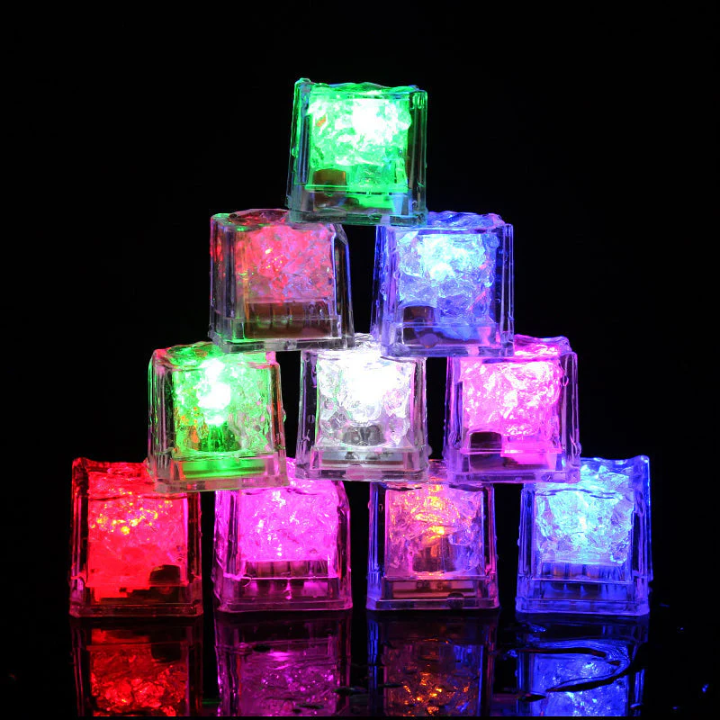 LED Ice Cube Bath Toy (12pcs) - Image 2