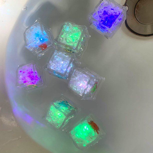 LED Ice Cube Bath Toy (12pcs) - Image 4