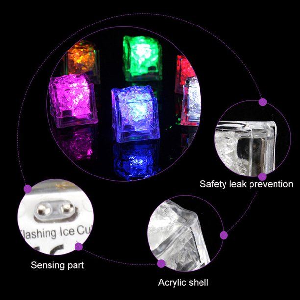 LED Ice Cube Bath Toy (12pcs) - Image 5