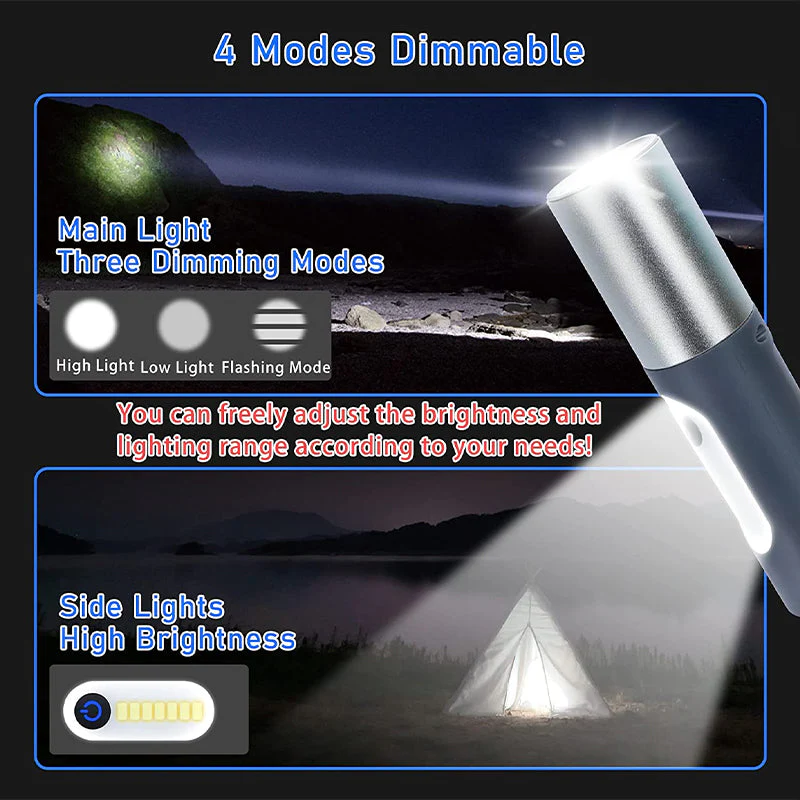 LED Rechargeable Flashlights - Image 3