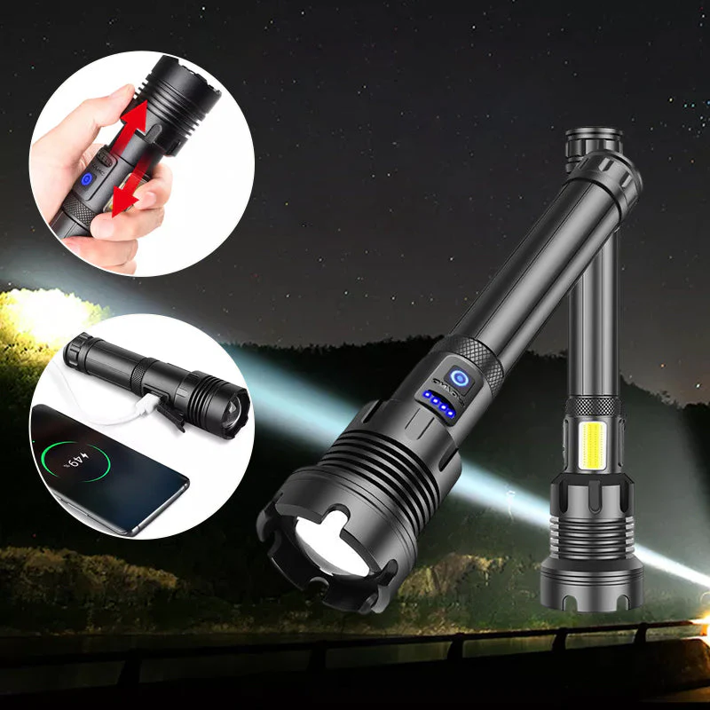 LED Rechargeable Tactical Laser Flashlight - Image 10