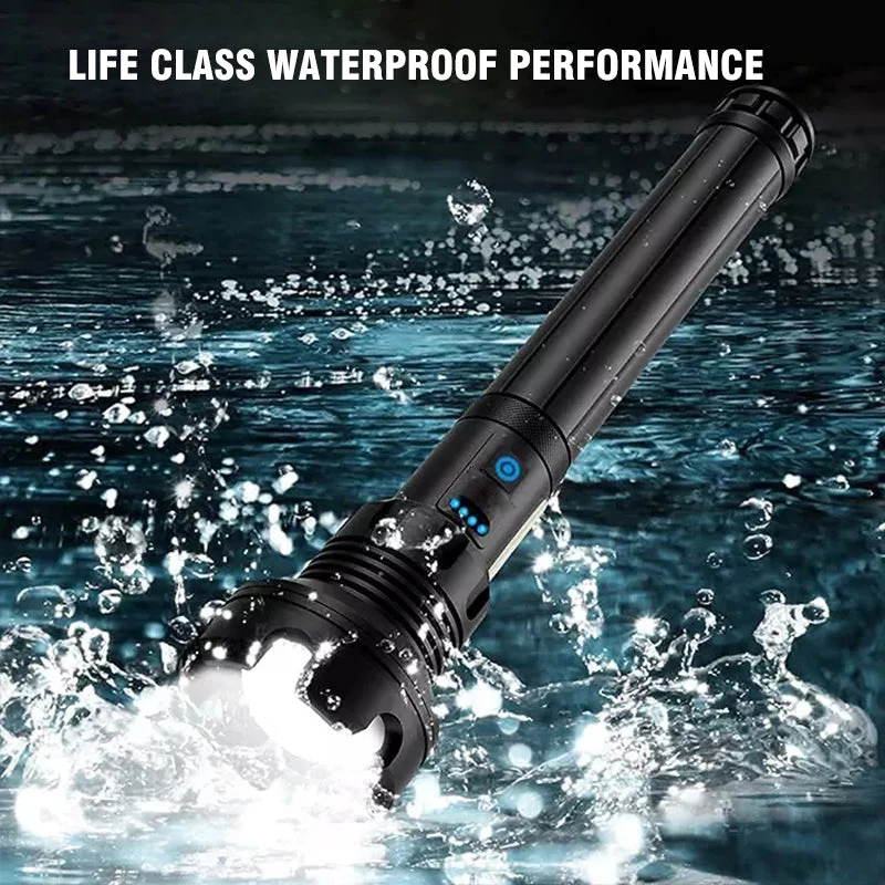LED Rechargeable Tactical Laser Flashlight - Image 5