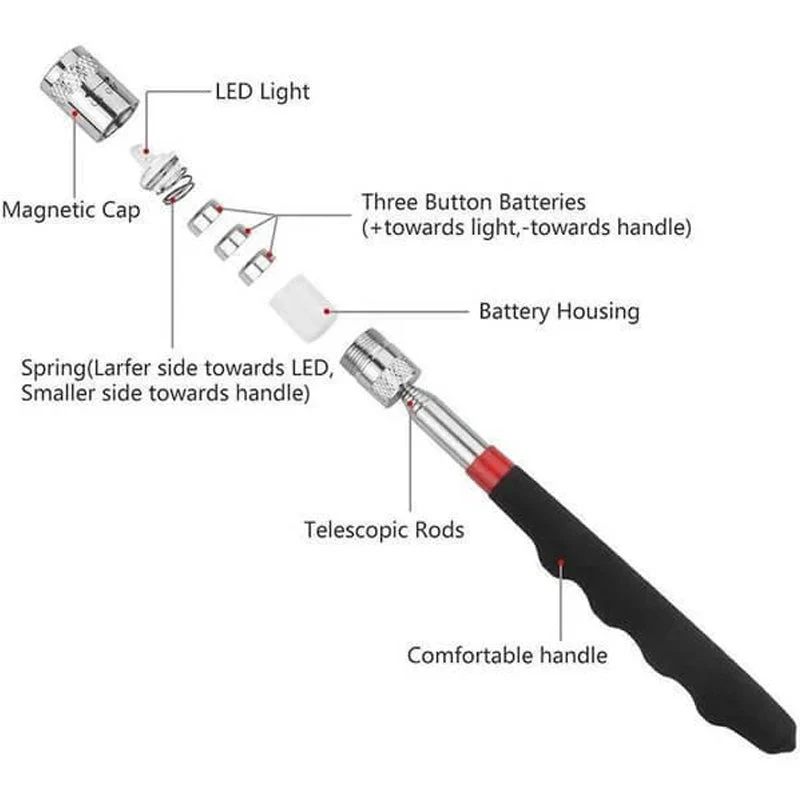 LED Retractable Magnetic Pickup - Image 10