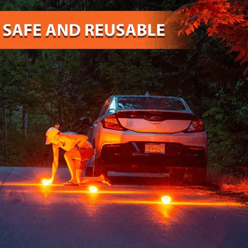 Led Road Flares Flashing Warning Light - Image 2
