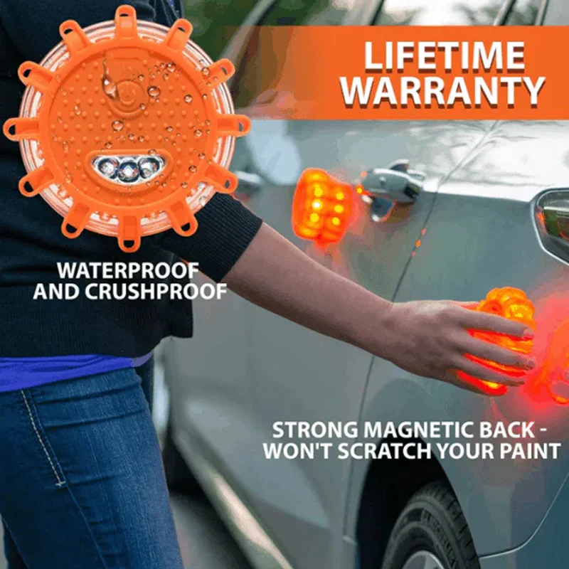 Led Road Flares Flashing Warning Light - Image 4