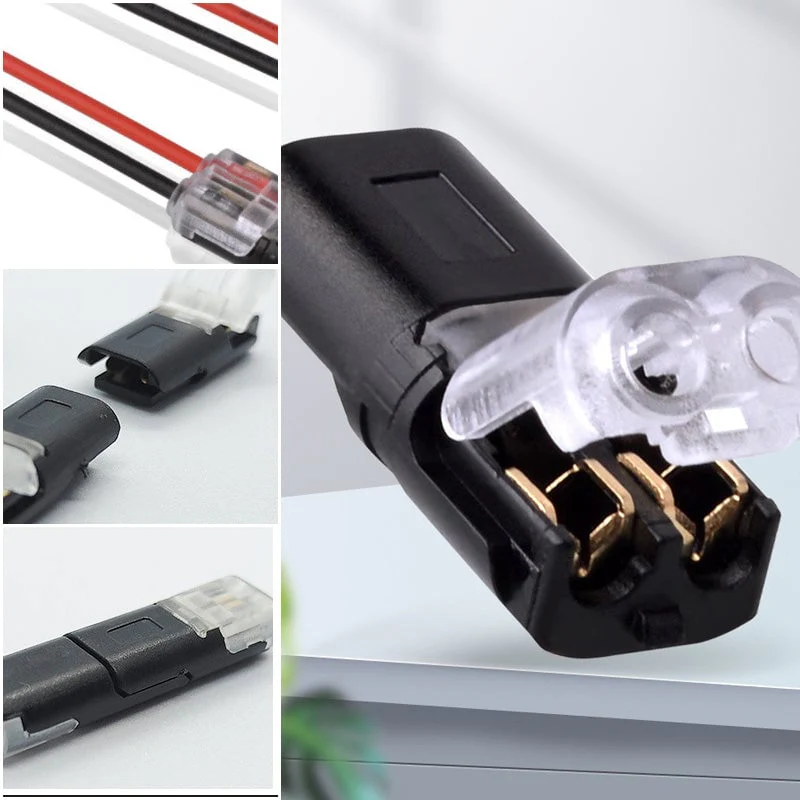 LED Strip Connector Plug with Locking Buckle - Image 2