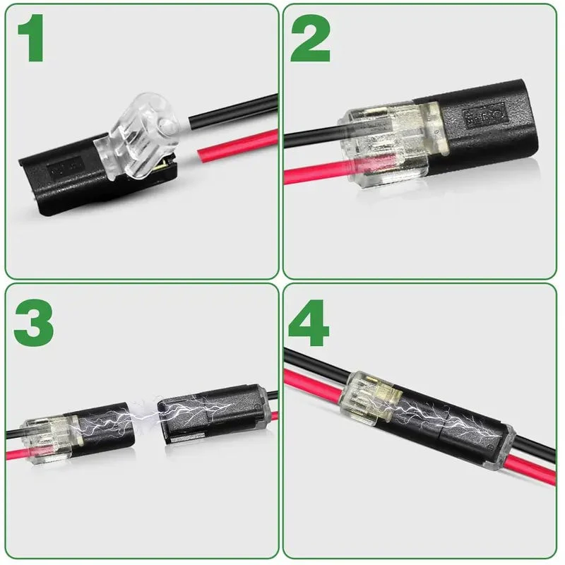 LED Strip Connector Plug with Locking Buckle - Image 5