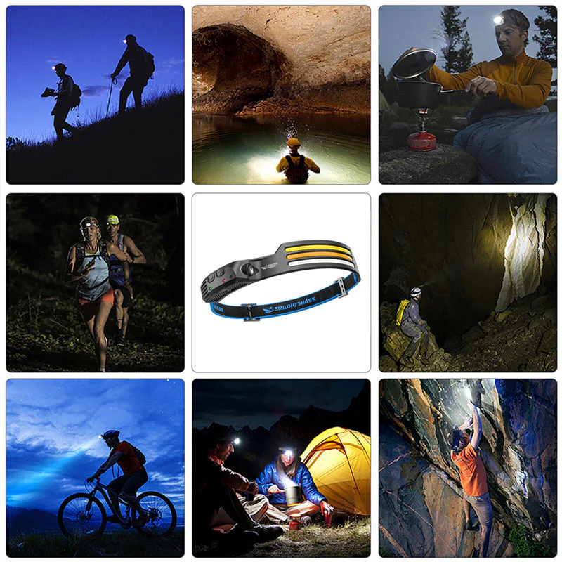 Led USB Rechargeable Powerful Headlamp - Image 8