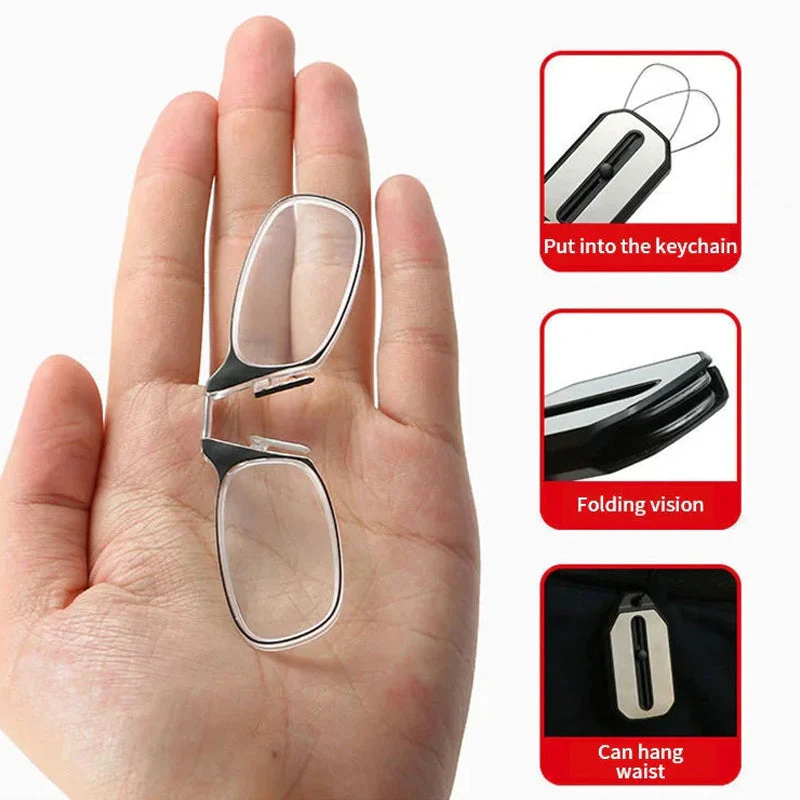 Legless Nose Clip Reading Glasses - Image 8