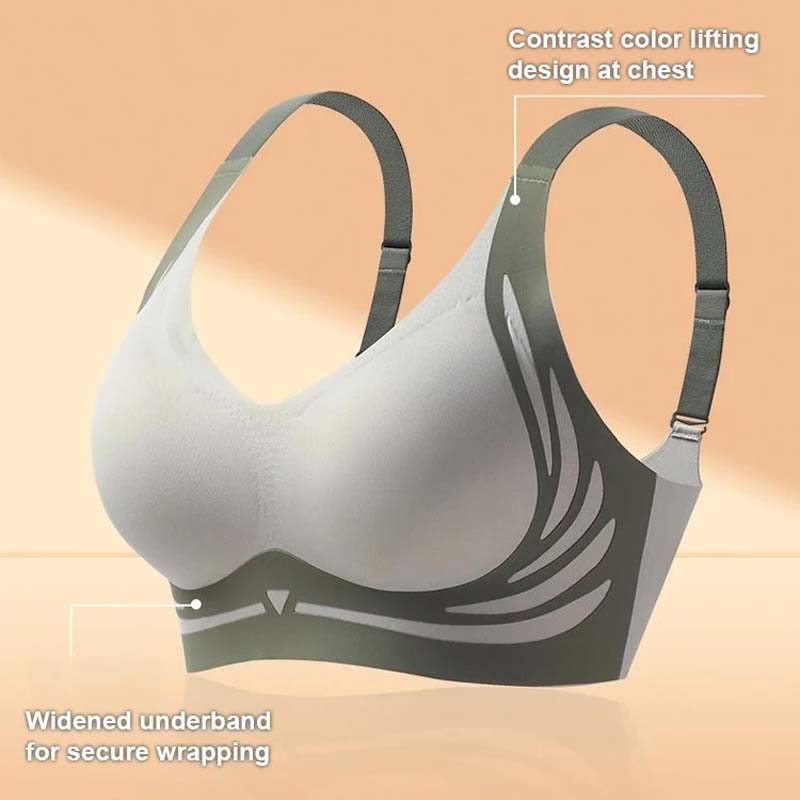 Lifting Anti-Sagging Wireless Push-up Bra - Image 10