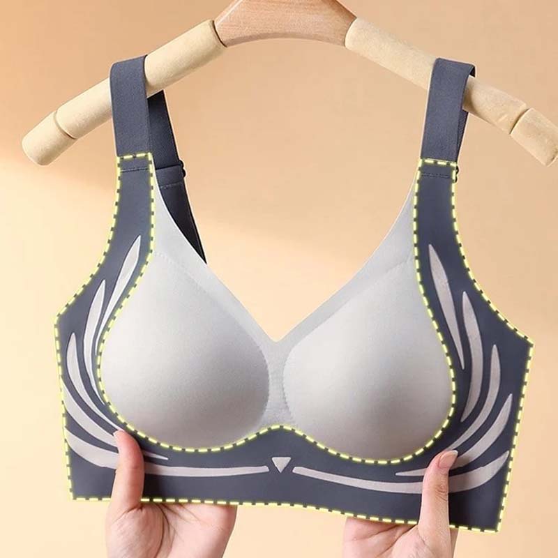 Lifting Anti-Sagging Wireless Push-up Bra - Image 12