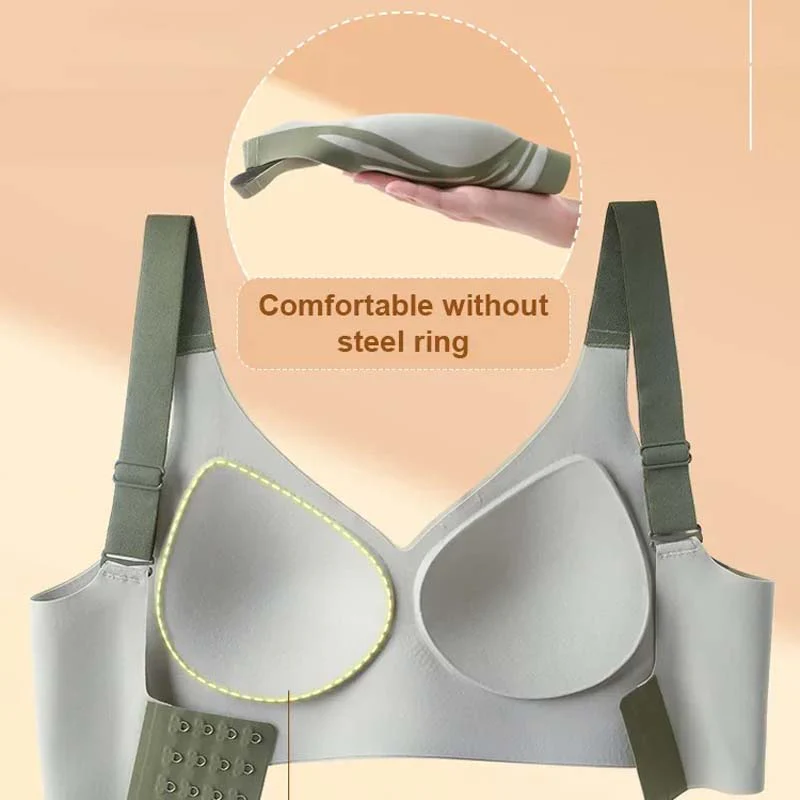 Lifting Anti-Sagging Wireless Push-up Bra - Image 4