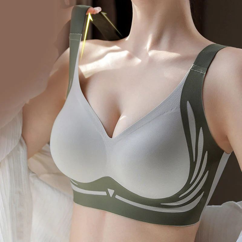 Lifting Anti-Sagging Wireless Push-up Bra - Image 9