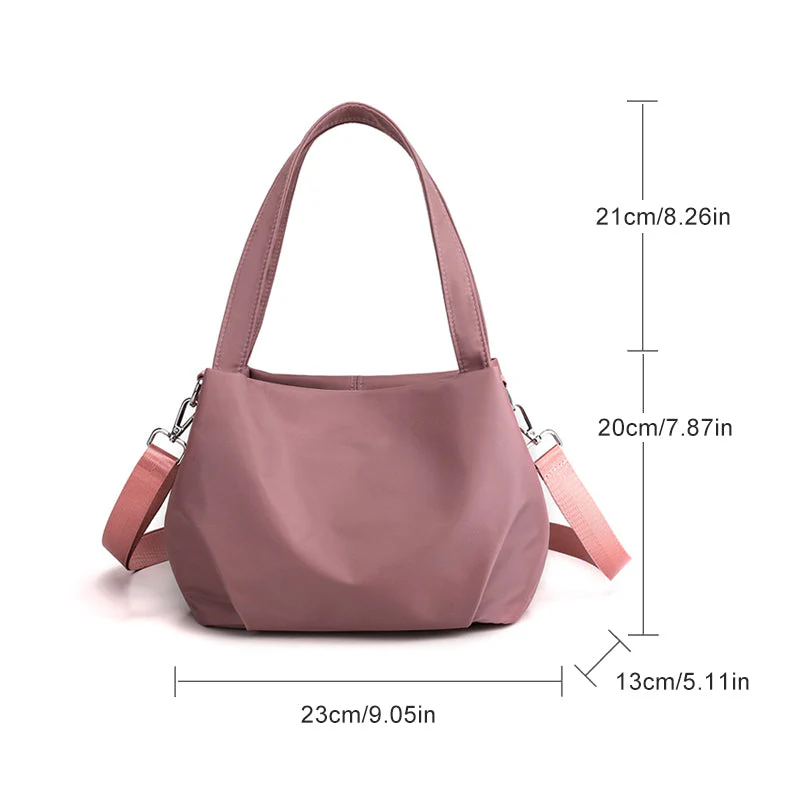Lightweight Casual Fashion Nylon Diagonal Bag - Image 14
