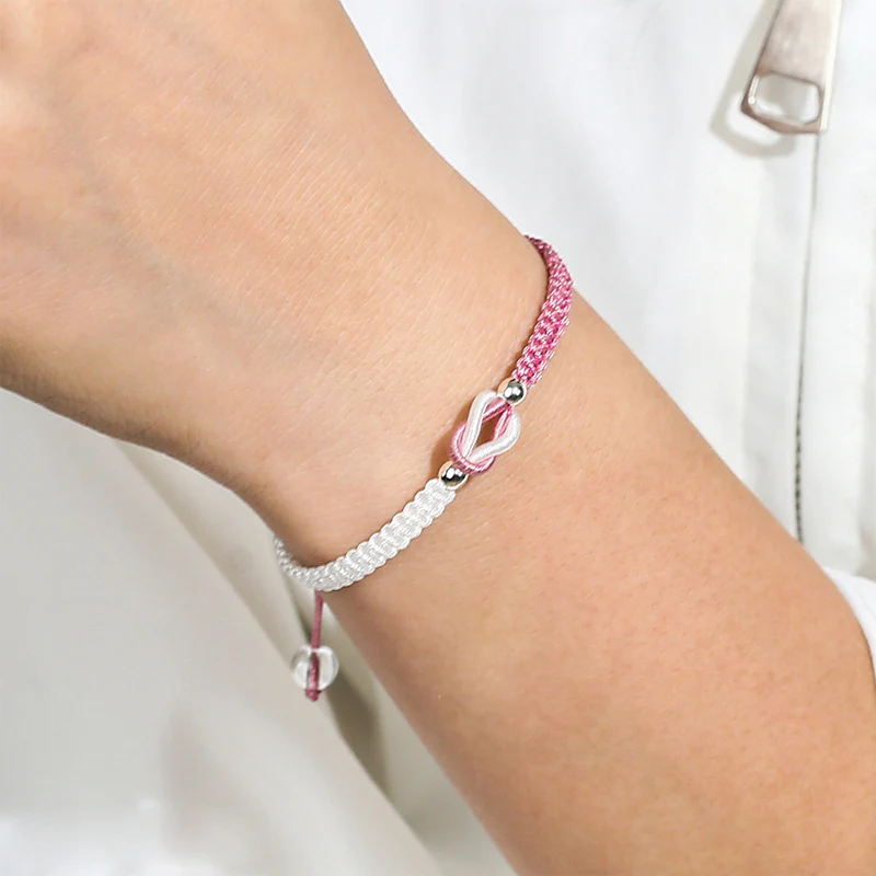 Linked Together Handmade Braided Bracelet - Image 4