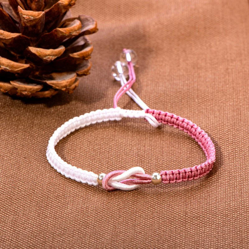 Linked Together Handmade Braided Bracelet - Image 3