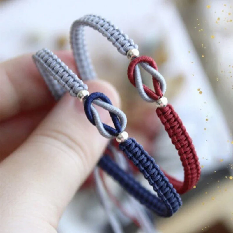 Linked Together Handmade Braided Bracelet - Image 4