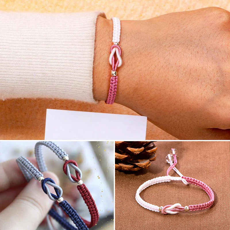 Linked Together Handmade Braided Bracelet - Image 8