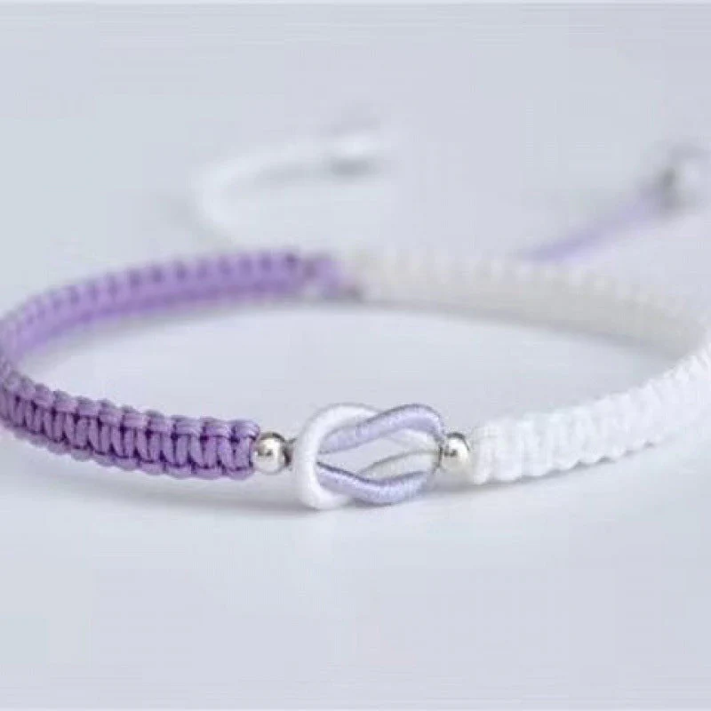Linked Together Handmade Braided Bracelet - Image 9