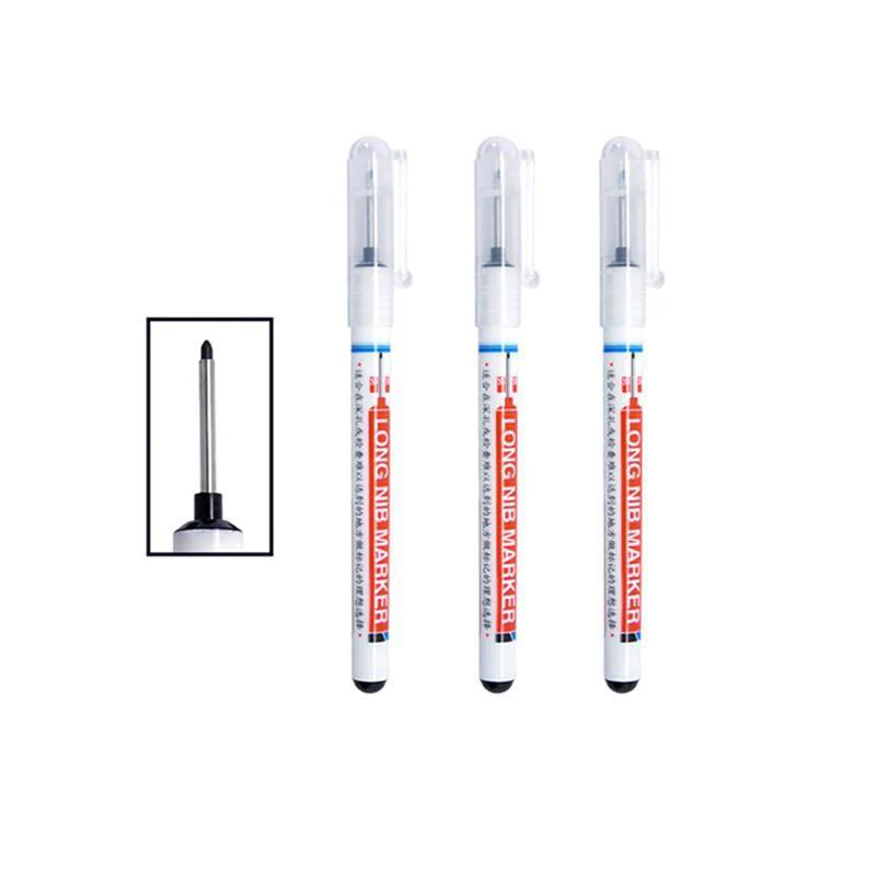Long Head Bathroom Woodworking Multi-Purpose Marker - Image 8