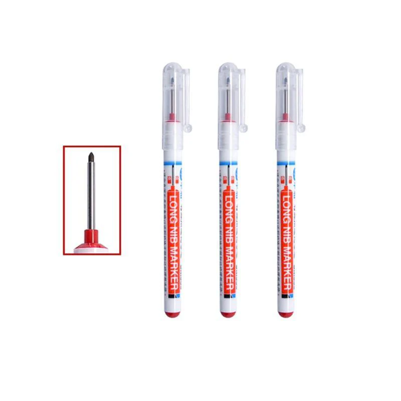 Long Head Bathroom Woodworking Multi-Purpose Marker - Image 9
